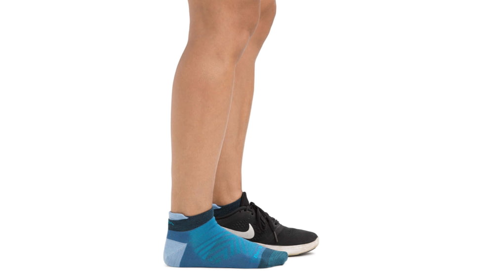 Darn Tough Run No Show Tab Ultra-Lightweight Running Sock - Womens, Baltic, Medium, 1043-BALTIC-M-DARN