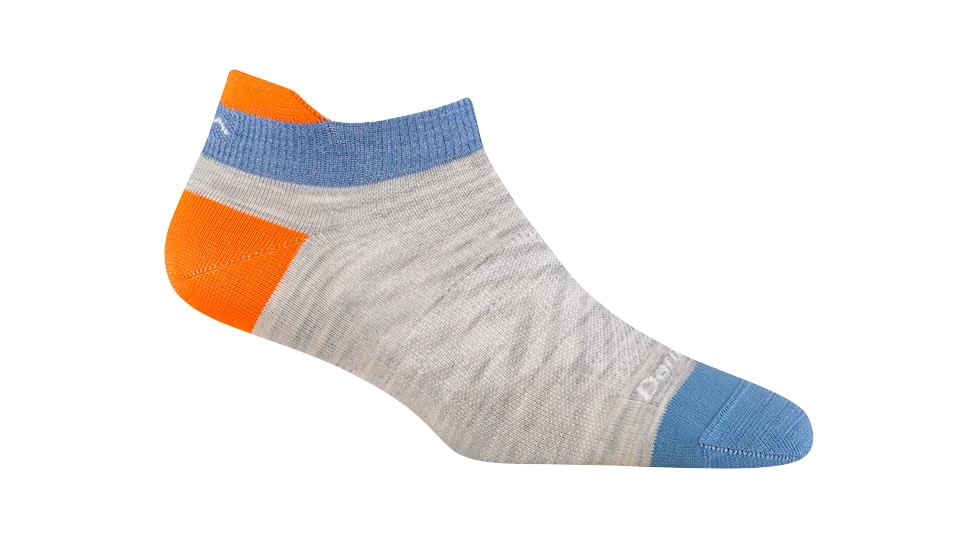 Darn Tough Run No Show Tab Ultra-Lightweight Socks - Womens, Zenith, Large, 1043-ZENITH-L-DARN