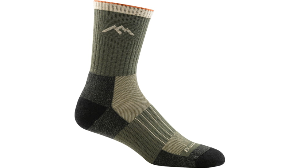 Scent Lok Micro Crew Cushion Sock - Mens-Forest-X-Large