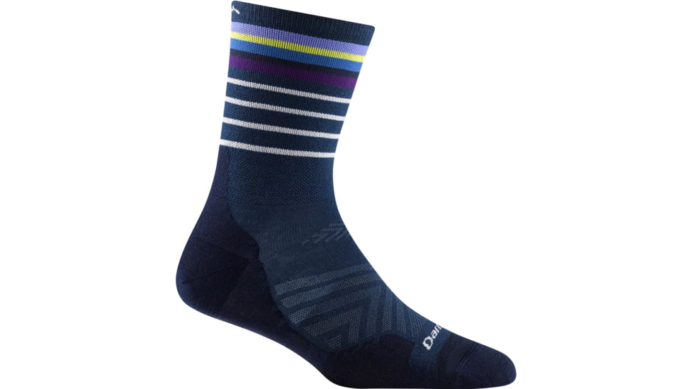 Darn Tough Stride Micro Crew Ultra-Lightweight Running Sock - Womens, Midnight, Medium, 1045-MIDNIGHT-M-DARN