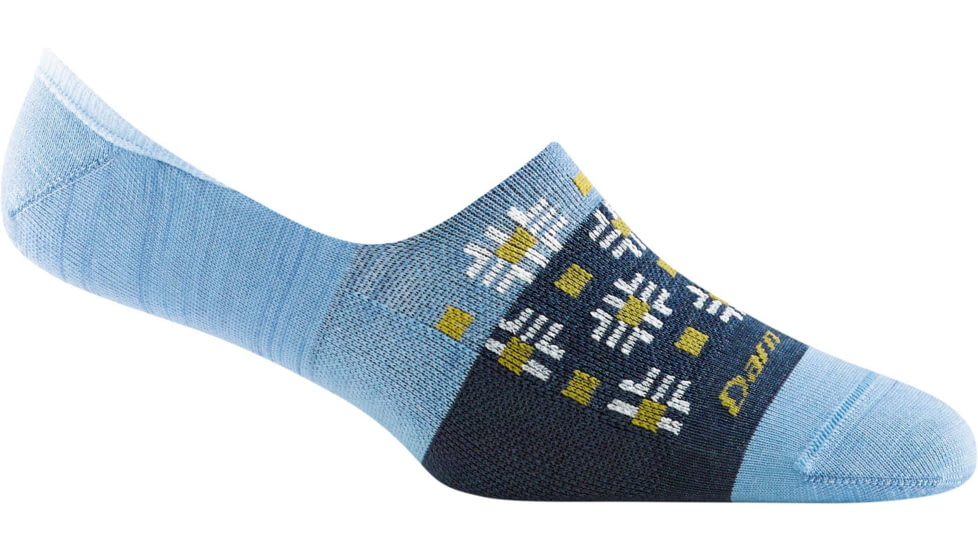 Darn Tough Topless Braid No Show Hidden Lifestyle Sock - Womens, Vapor, Medium, 6045-VAPOR-M-DARN