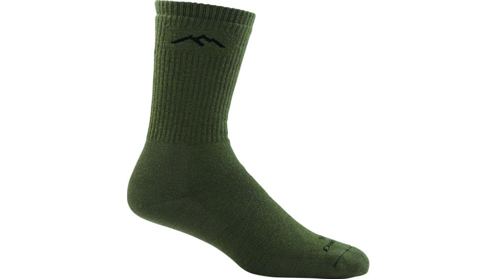 Darn Tough Merino Wool Mid-Calf Extra Cushion, Extreme Boot Sock, Foliage Green, Medium 14033-FG-MD