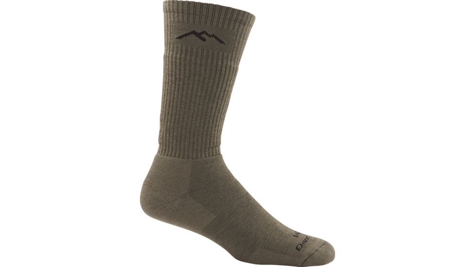 Darn Tough Merino Wool Mid-Calf Full Cushion Boot Sock, Desert Tan, Extra Small 14022-DT-XS