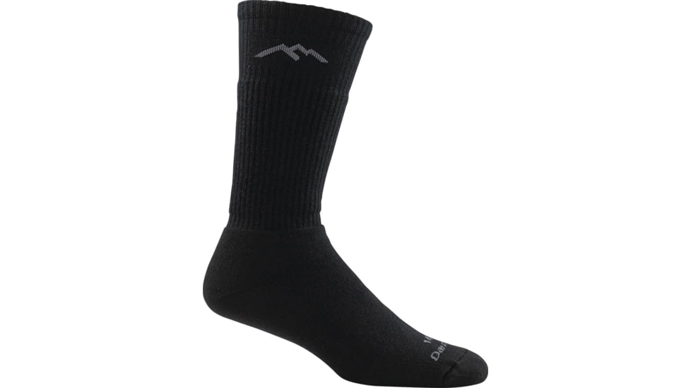 Darn Tough Merino Wool Mid-Calf Full Cushion Boot Sock, Black, Extra Large 14022-BK-XL