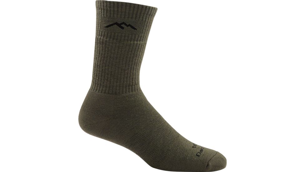 Darn Tough Merino Wool Mid-Calf Full Cushion Boot Sock, Foliage Green, Large 14022-FG-LG
