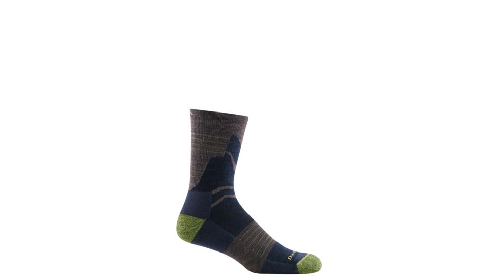 Darn Tough Pinnacle Micro Crew Lightweight with Cushion Socks - Men's, Taupe, Medium 1975-TAUPE-M-DARN