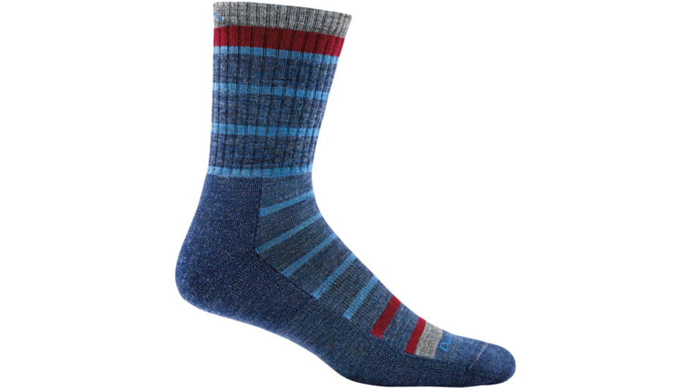 Darn Tough Via Ferrata Jr Micro Crew Light Cushion Sock - Kids, Blue, Small, 3011-BLUE-S-DARN