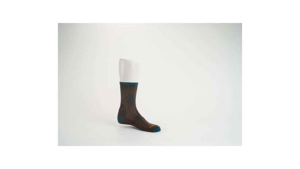 Darn Tough Yarn Goblin Micro Crew Lightweight with Cushion Socks - Mens, Earth, Medium, 5015-EARTH-M-DARN