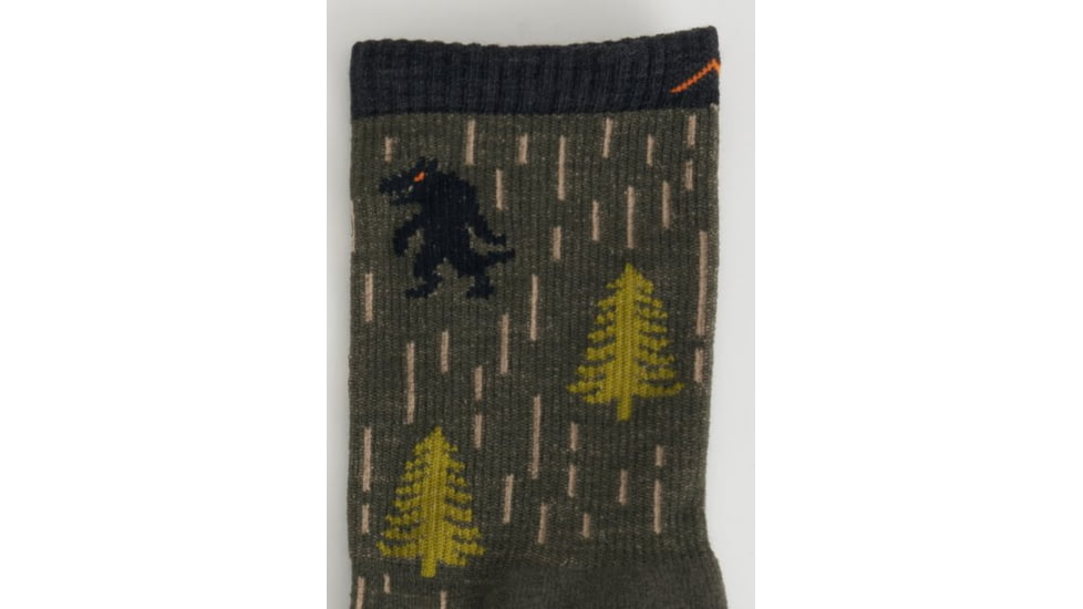 Darn Tough Yarn Goblin Micro Crew Lightweight with Cushion Socks - Mens, Forest, Medium, 5015-FOREST-M-DARN