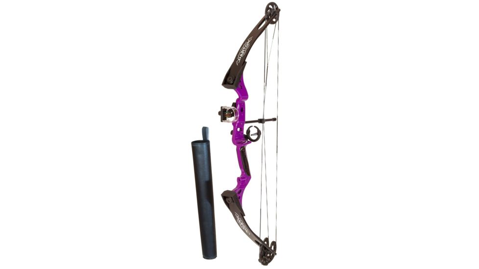Darton Archery Ranger X Youth Compound-15-50lb-LH Package, Purple 1006753