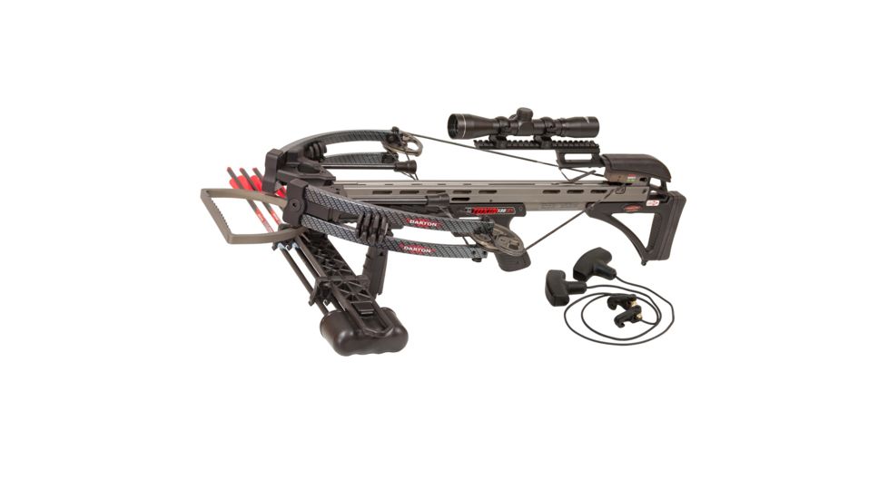 Darton Archery Toxin 135 XT Crossbow Package 3, Carbon Black 1006760