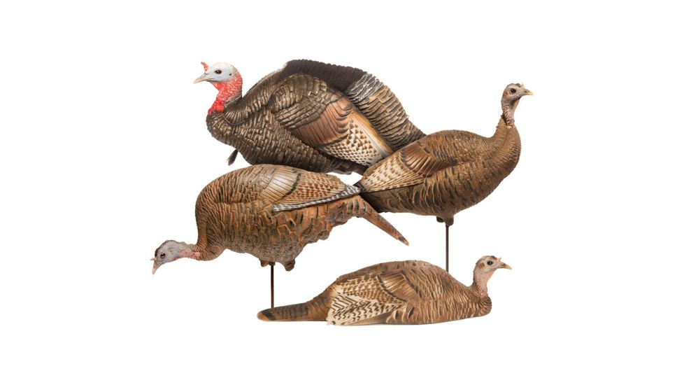 Dave Smith Decoys Turkey Flock, Black 87107