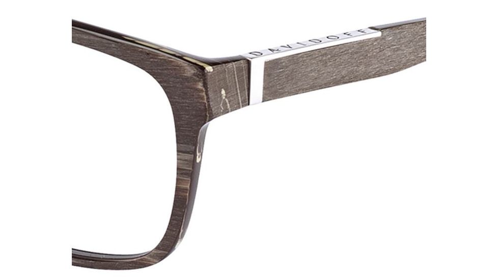 Davidoff Prescription Eyeglasses 91040 Single Vision Grey Frame