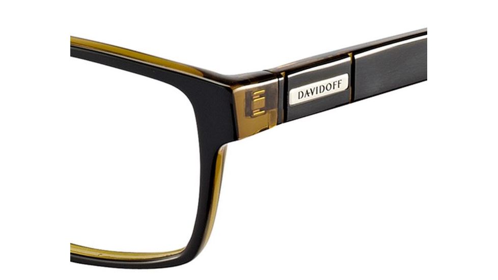 Davidoff Prescription Eyeglasses 91042 Progressive Black Frame
