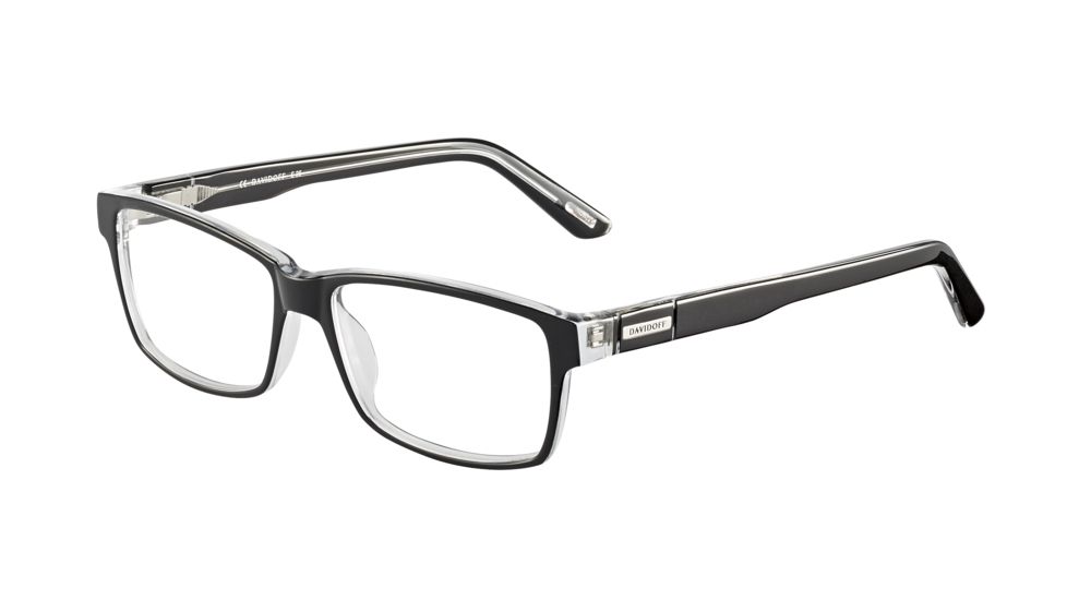 Davidoff Prescription Eyeglasses 91042 Progressive Black Frame