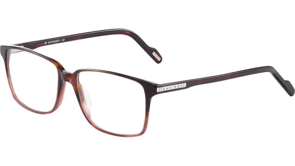Davidoff 91054 Prescription Eyeglasses, Brown Havana Frame, 91054-4148