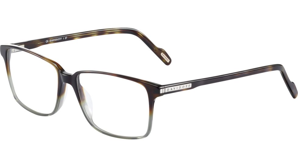 Davidoff 91054 Prescription Eyeglasses, Brown Havana Grey Frame, 91054-6970