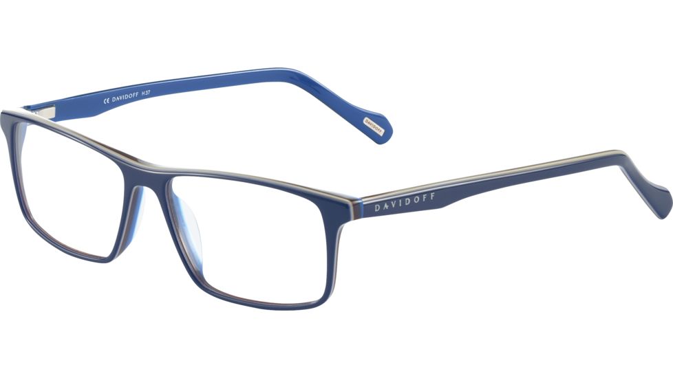 Davidoff 91055 Prescription Eyeglasses, Dark Blue Frame, 91055-6964