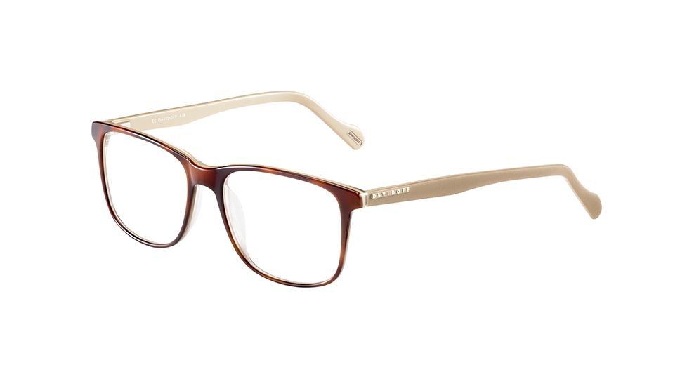 Davidoff 91060 Eyeglasses, Brown Havana Beige Frame, 91060-4280