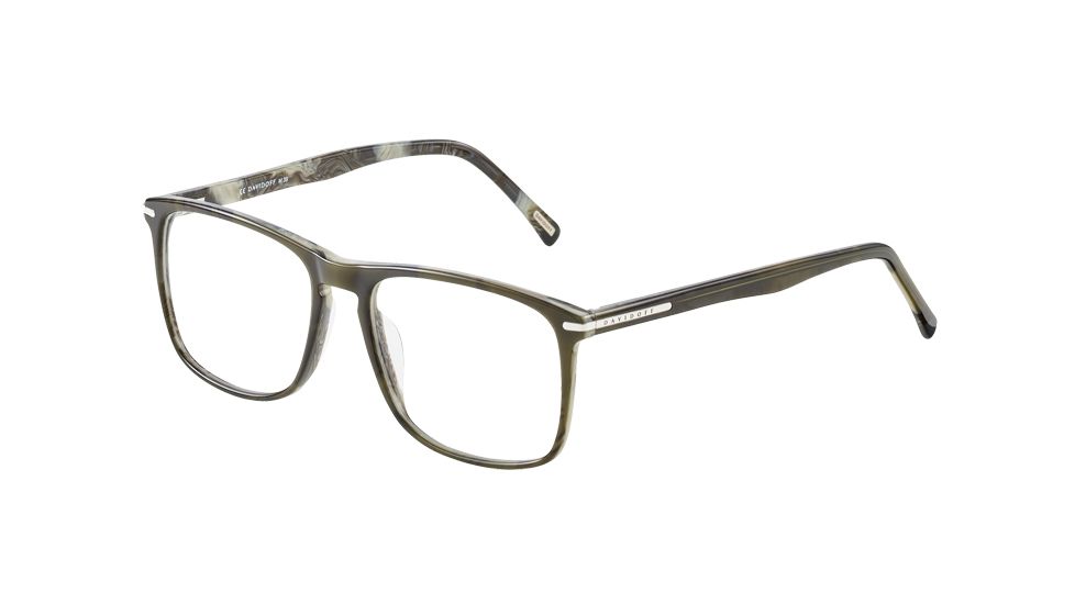 Davidoff 91071 Eyeglass Frame,Rhodium Frame, 91071-4544