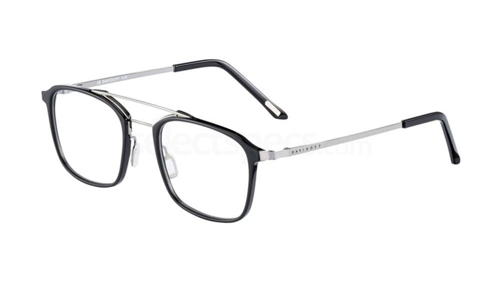 Davidoff 92034 Eyeglass Frame,Black Frame, 92034-8840