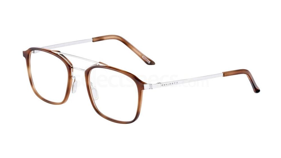Davidoff 92034 Eyeglass Frame,Brown Havana Frame, 92034-4386