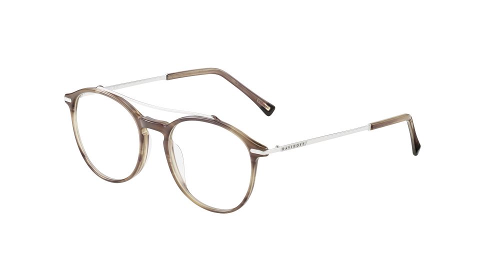 Davidoff 92040 Bifocal Prescription Eyeglasses, Brown Structure Frame, 92040-6397BI