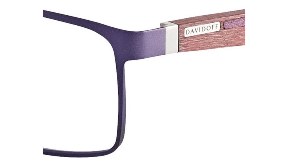 Davidoff Prescription Eyeglasses 93053 Single Vision Plum Frame
