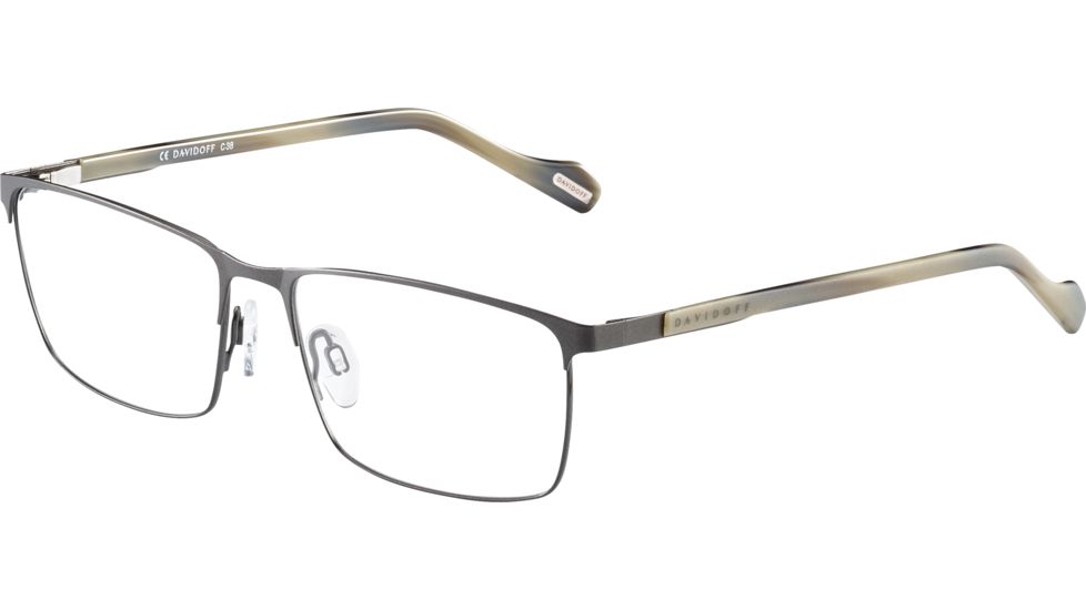 Davidoff 93063 Prescription Eyeglasses, Dark Brown Frame, 93063-1011