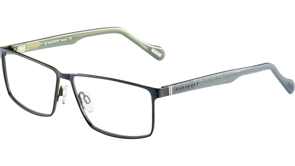 Davidoff 95128 Prescription Eyeglasses, Dark Green Frame, 95128-695