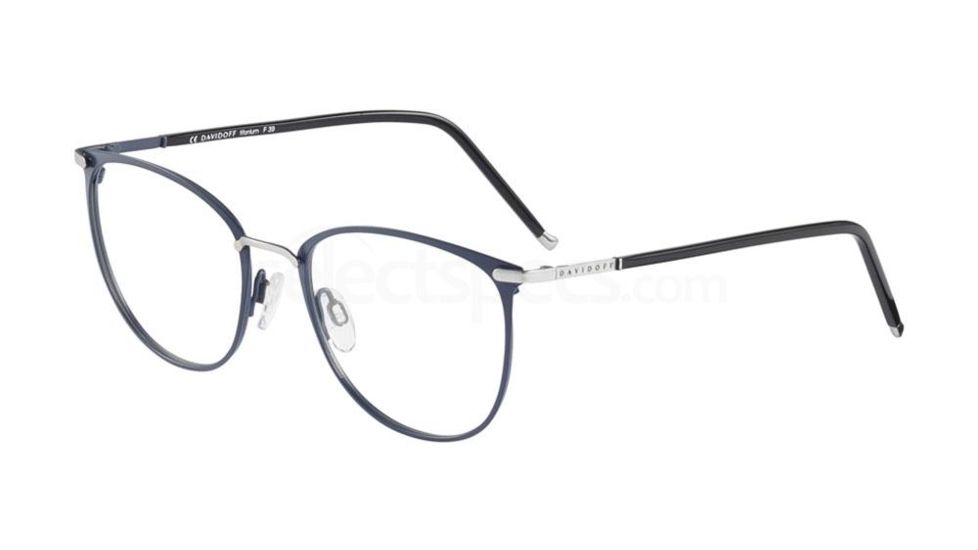 Davidoff 95134 Eyeglass Frame,Rhodium Frame, 95134-6500
