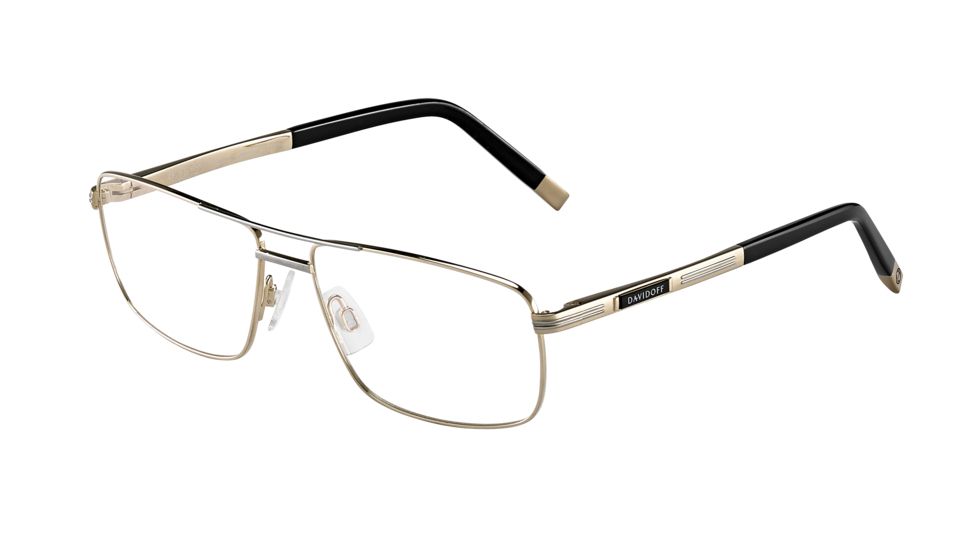 Davidoff Prescription Eyeglasses 95508 Bifocal Gold Frame