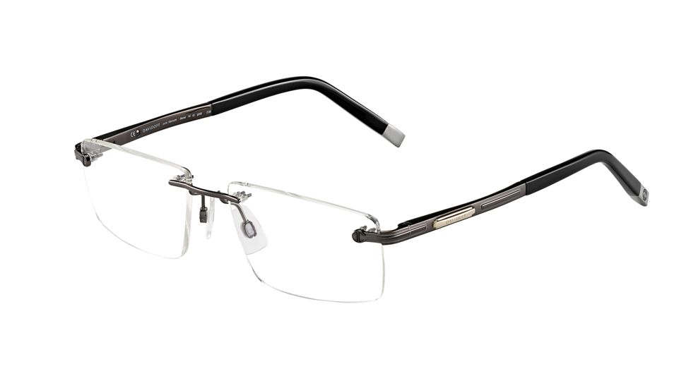 Davidoff 95509 Eyeglasses, Dark Gun Frame-95509-420