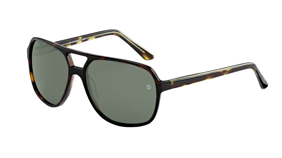 Davidoff Prescription Sunglasses 97122 Single Vision Brown Frame