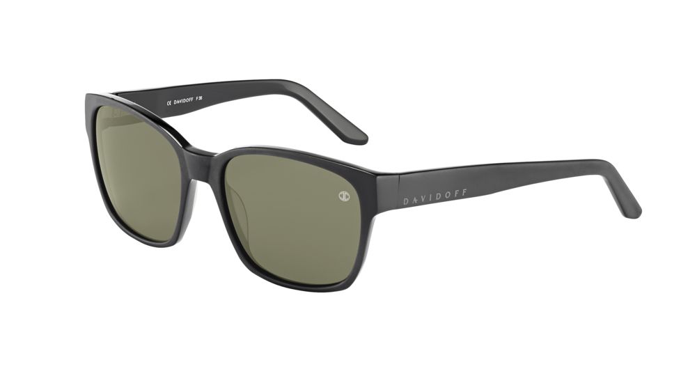 Davidoff Prescription Sunglasses 97127 Single Vision Black Frame