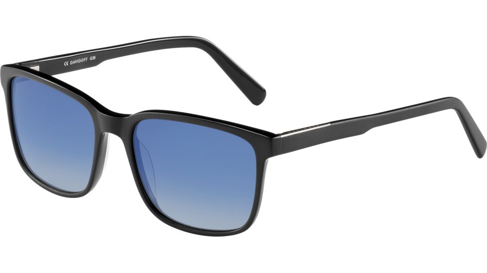 Davidoff 97139 Bifocal Prescription Sunglasses, Black Frame, 97139-8840BI