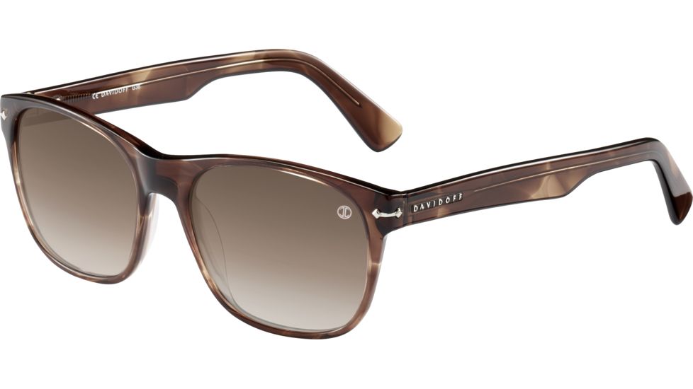 Davidoff 97141 Sunglasses, Brown Frame, Brown Gradient Lens, 97141-4291