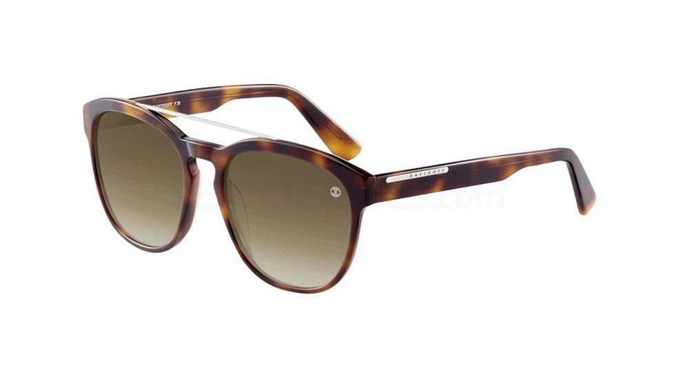 Davidoff 97142 Sunglasses, Brown Havana Frame, Brown Gradient Lens, 97142-6311