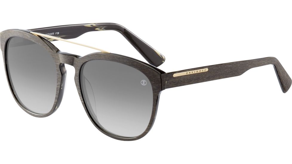 Davidoff 97142 Sunglasses, Brown Frame, Grey Gradient Lens, 97142-6471