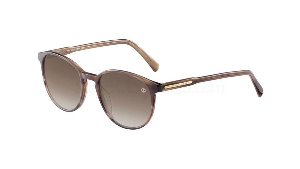 Davidoff 97143 Progressive Prescription Sunglasses, Brown Frame, 97143-6397PR
