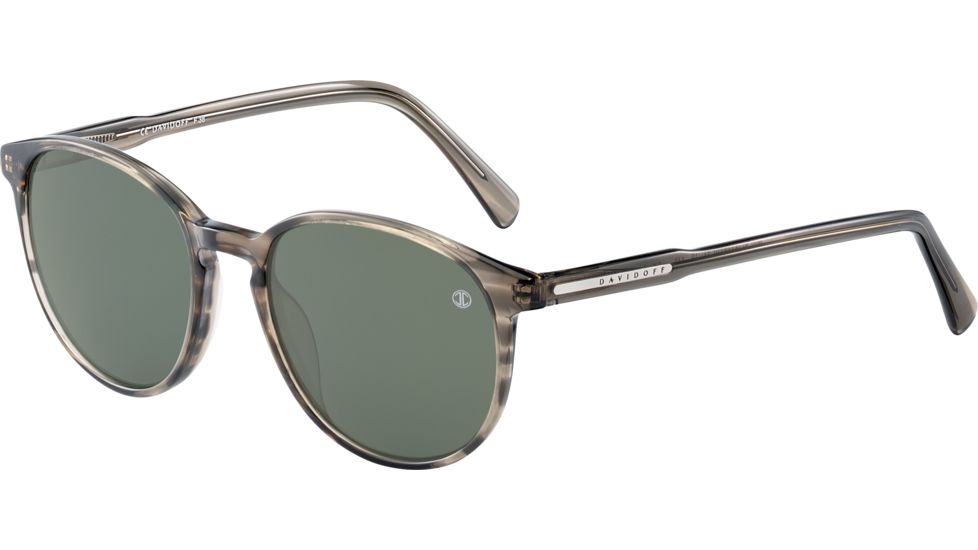 Davidoff 97143 Progressive Prescription Sunglasses, Grey Brown Frame, Polarized, 97143-4310PR