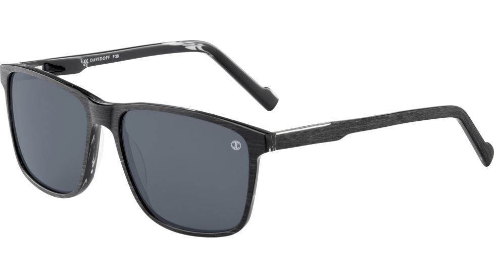 Davidoff 97146 Single Vision Prescription Sunglasses, Anthracite Grey Frame, 97146-6472SV