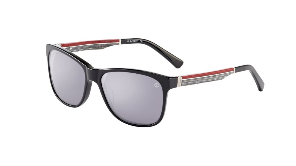 Davidoff Prescription Sunglasses 97205 Single Vision Black Frame