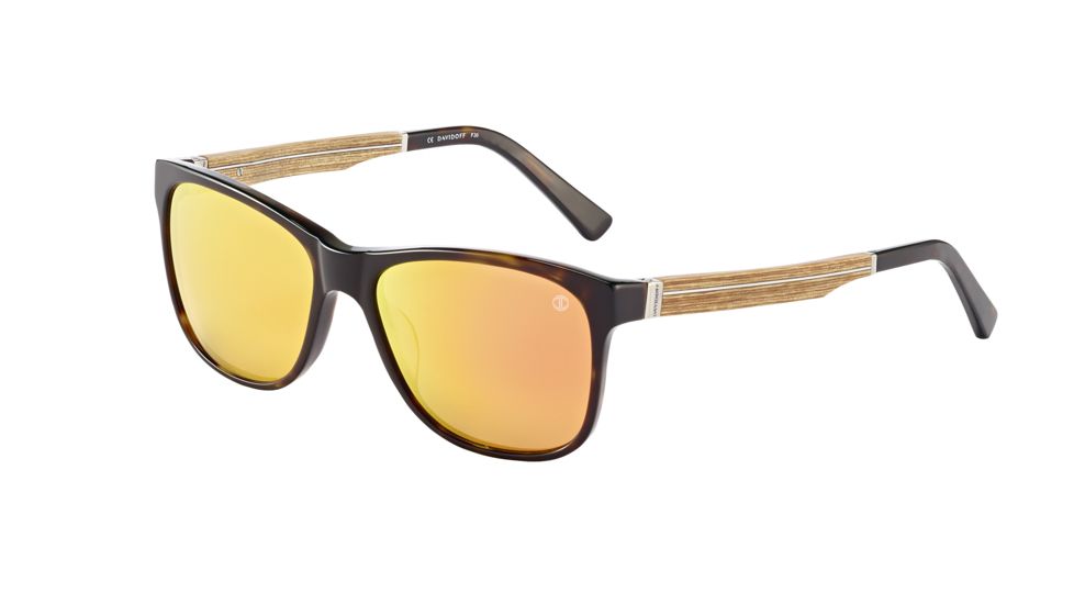 Davidoff Prescription Sunglasses 97205 Single Vision Brown Frame