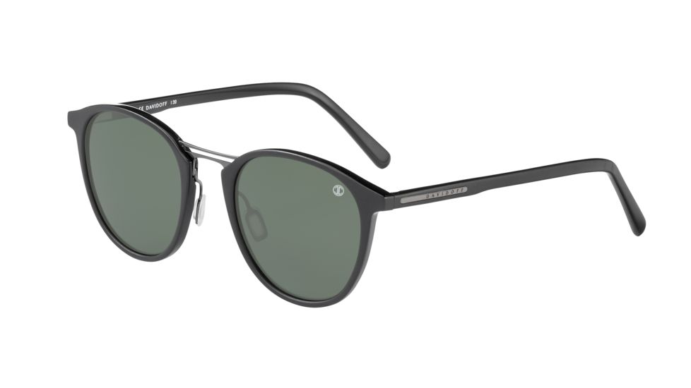 Davidoff 97211 Progressive Prescription Sunglasses, Black Matte Frame, Polarized, 97211-8840PR