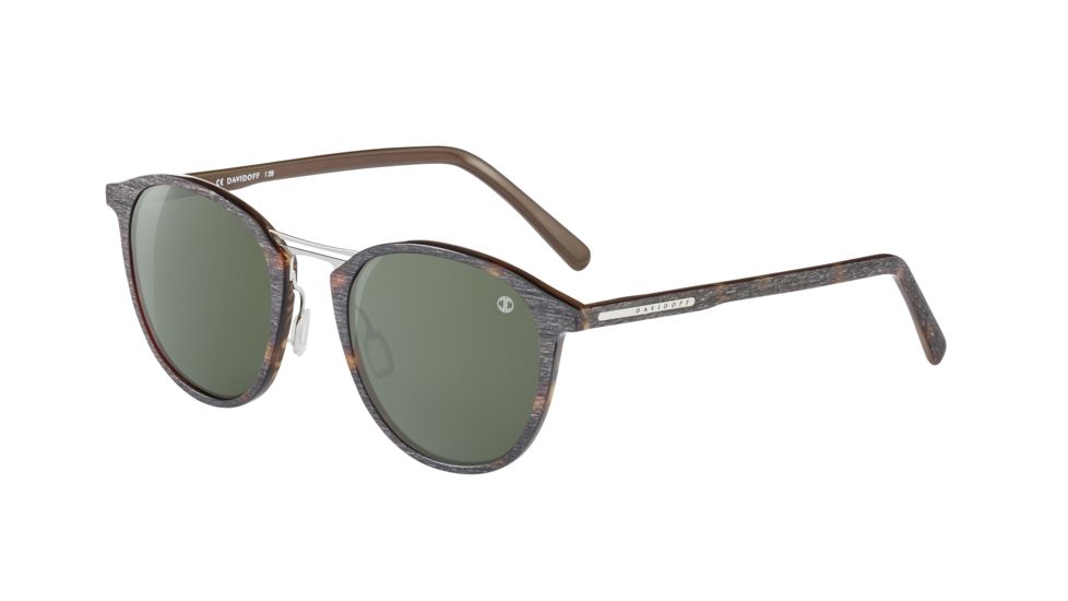 Davidoff 97211 Progressive Prescription Sunglasses, Brown Havana Frame, 97211-6133PR
