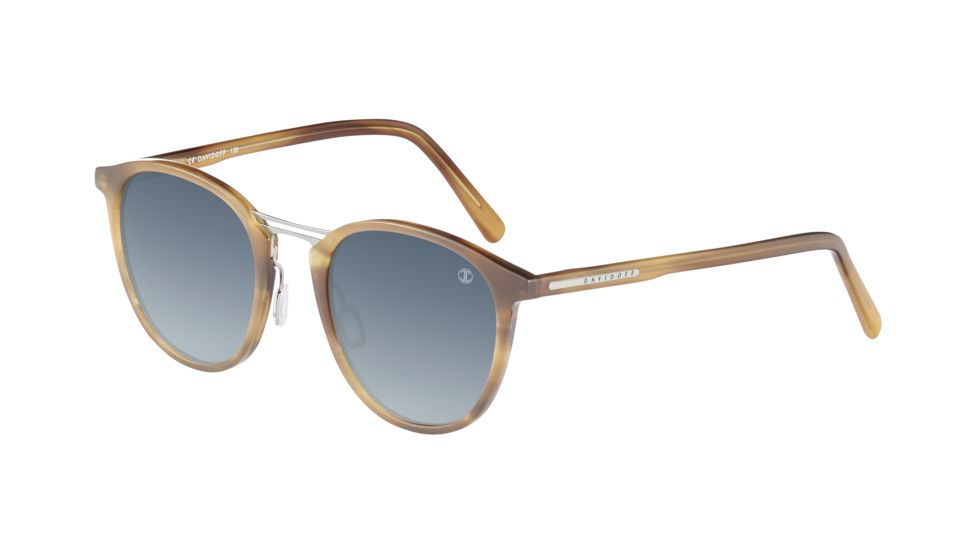 Davidoff 97211 Progressive Prescription Sunglasses, Brown Structure Frame, 97211-4403PR