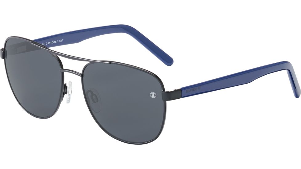 Davidoff 97344 Single Vision Prescription Sunglasses, Blue Frame, 97344-310SV