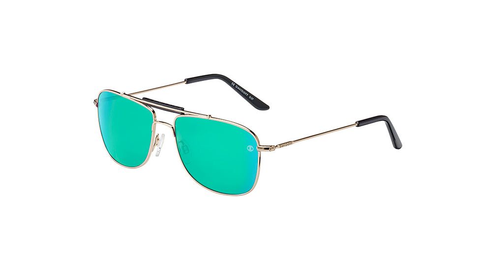 Davidoff 97345 Single Vision Prescription Sunglasses, Gold Frame, 97345-600SV