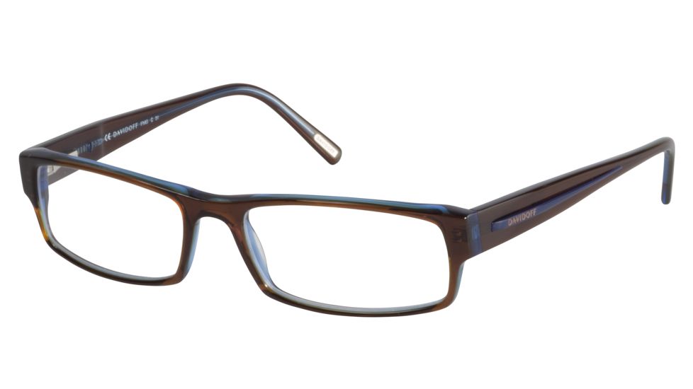 Davidoff No. 91012 Eyeglasses - Brown Frame and Clear Lens 91012-6127